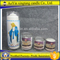multi-color religious 7 days candles in glass jar +8613126126515